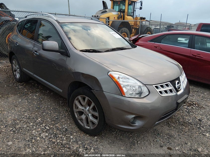 2011 Nissan Rogue VIN JN8AS5MV8BW677769 IAAI salvage auction — LEFT FRONT, Original (Texas), sold $975 on 2026-07-21 (photo 1)