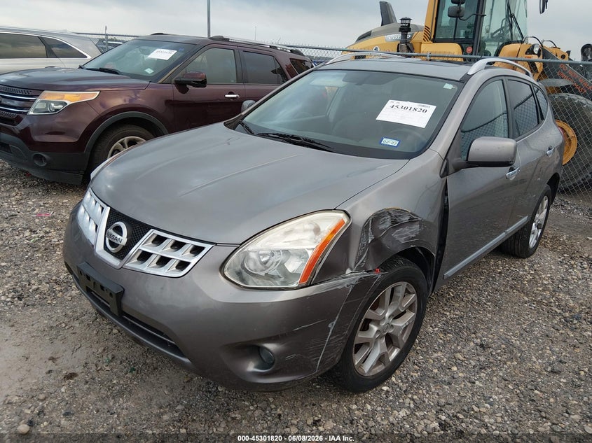 2011 Nissan Rogue VIN JN8AS5MV8BW677769 IAAI salvage auction — LEFT FRONT, Original (Texas), sold $975 on 2026-07-21 (photo 2)
