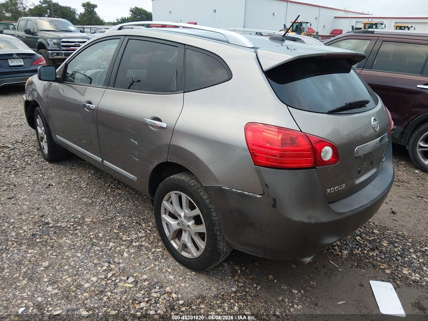 2011 Nissan Rogue VIN JN8AS5MV8BW677769 IAAI salvage auction — LEFT FRONT, Original (Texas), sold $975 on 2026-07-21 (photo 3)