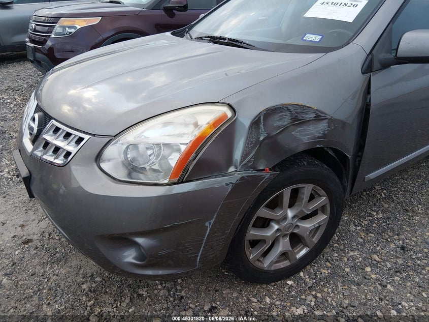 2011 Nissan Rogue VIN JN8AS5MV8BW677769 IAAI salvage auction — LEFT FRONT, Original (Texas), sold $975 on 2026-07-21 (photo 6)