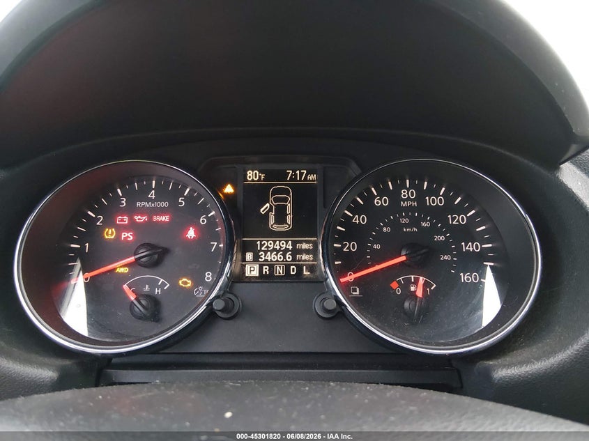 2011 Nissan Rogue VIN JN8AS5MV8BW677769 IAAI salvage auction — LEFT FRONT, Original (Texas), sold $975 on 2026-07-21 (photo 7)