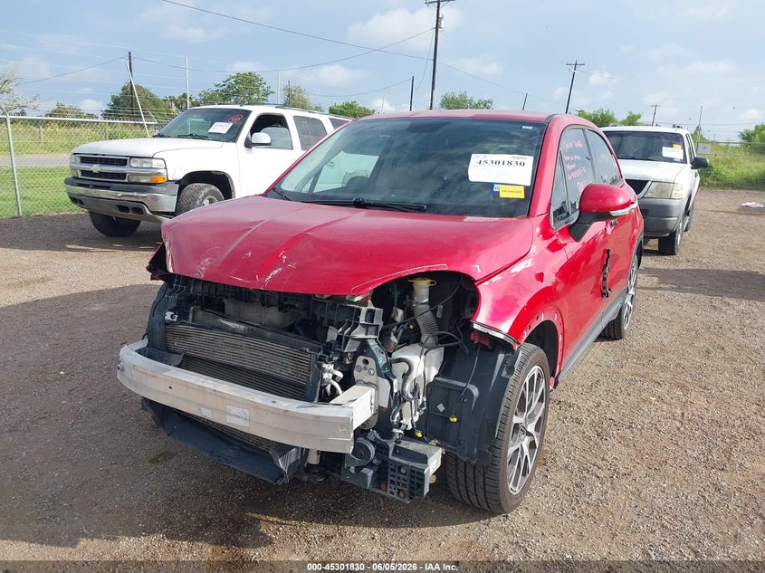 2017 Fiat 500x VIN ZFBCFXCB9HP587192 IAAI salvage auction — FRONT END, Salvage Title, sold $450 on 2026-07-21 (photo 6)