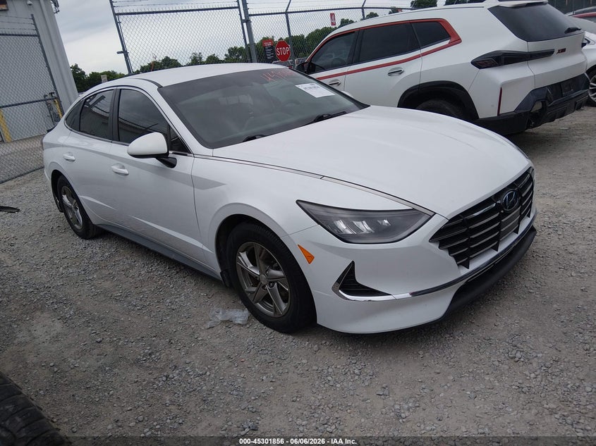 2021 Hyundai Sonata VIN 5NPEG4JAXMH106786 IAAI salvage auction — REAR END, Salvage (Kentucky), sold $4,200 on 2026-07-29 (photo 1)