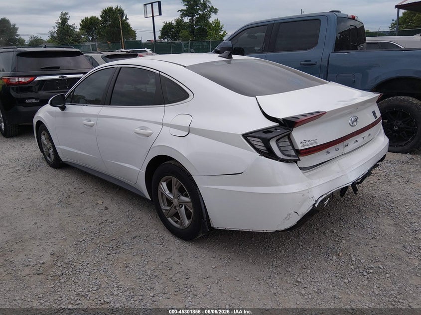 2021 Hyundai Sonata VIN 5NPEG4JAXMH106786 IAAI salvage auction — REAR END, Salvage (Kentucky), sold $4,200 on 2026-07-29 (photo 3)