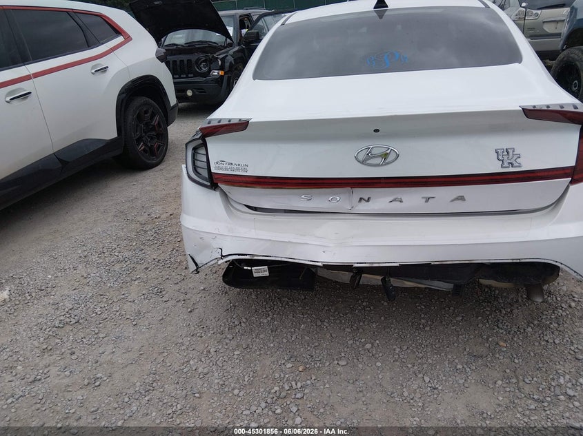 2021 Hyundai Sonata VIN 5NPEG4JAXMH106786 IAAI salvage auction — REAR END, Salvage (Kentucky), sold $4,200 on 2026-07-29 (photo 6)