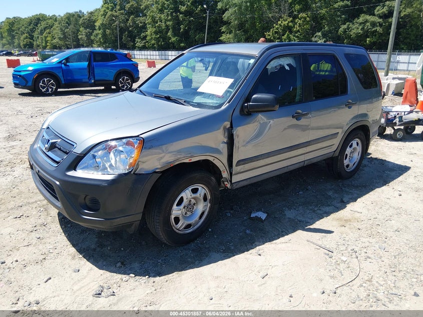 2005 Honda Cr-v VIN SHSRD68595U308929 IAAI salvage auction — LEFT FRONT, Salvage (Idaho), sold $675 on 2026-07-16 (photo 2)