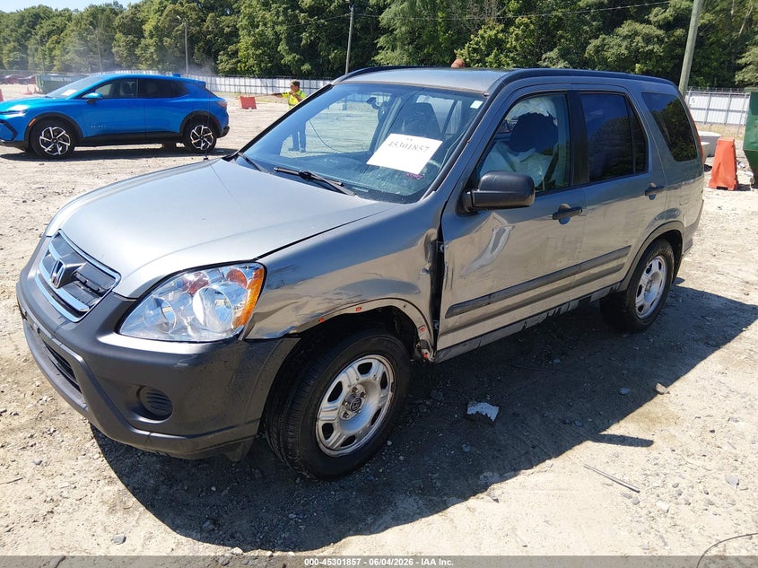 2005 Honda Cr-v VIN SHSRD68595U308929 IAAI salvage auction — LEFT FRONT, Salvage (Idaho), sold $675 on 2026-07-16 (photo 6)