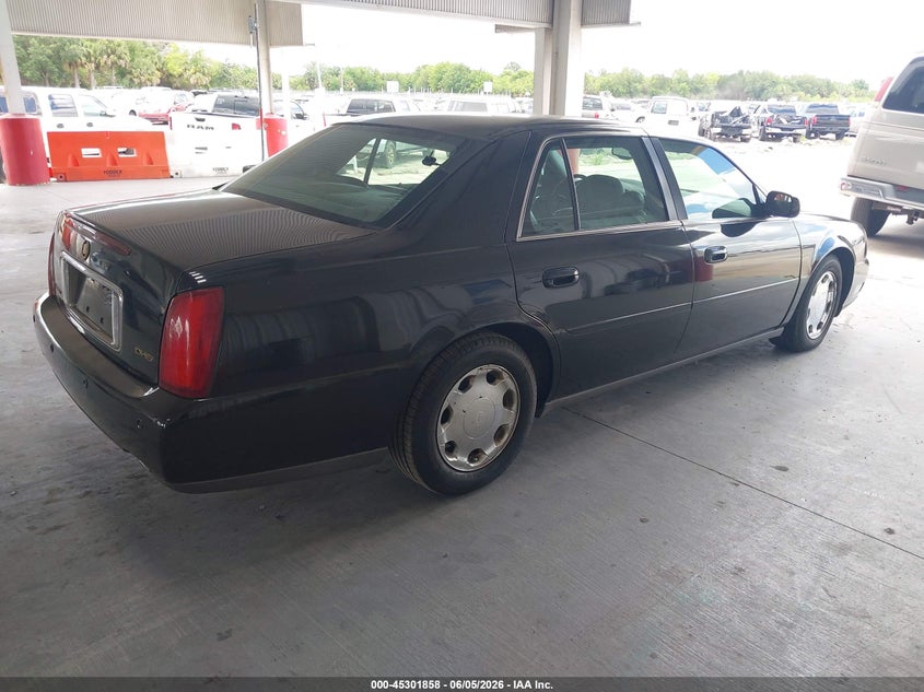 2001 Cadillac De ville VIN 1G6KE54Y91U252950 IAAI salvage auction — NORMAL WEAR, Clear (New York), sold $450 on 2026-07-08 (photo 4)