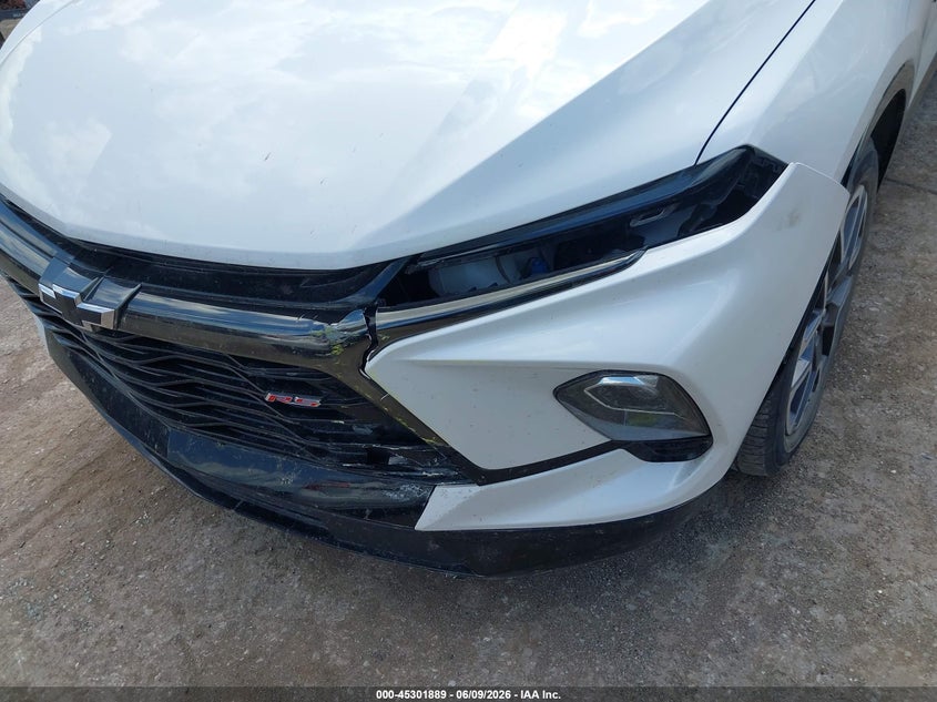 2023 Chevrolet Blazer VIN 3GNKBERS2PS176661 IAAI salvage auction — FRONT END, Salvage (Oklahoma), sold $8,700 on 2026-07-29 (photo 6)