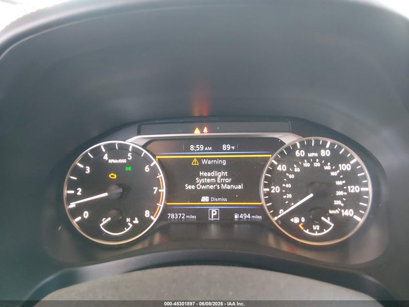 2021 Nissan Altima VIN 1N4BL4CV8MN416276 IAAI salvage auction — FRONT END, Salvage Title, sold $3,000 on 2026-07-10 (photo 7)