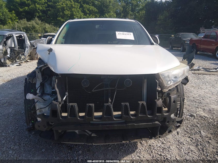 2013 Toyota Highlander VIN 5TDDK3EH7DS264508 IAAI salvage auction — FRONT END, Salvage Title, sold $5,400 on 2026-07-16 (photo 6)