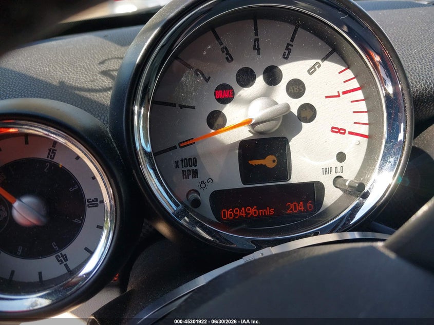 2013 Mini Roadster VIN WMWSY3C55DT565260 IAAI salvage auction — LEFT SIDE, Salvage - Greater Than 75% (Maryland), sold $25 on 2026-07-29 (photo 7)