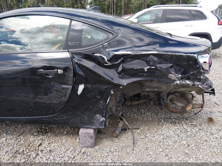 2015 Scion Fr-s VIN JF1ZNAA11F9712100 IAAI salvage auction — LEFT REAR, Salvage Title, sold $1,250 on 2026-08-02 (photo 6)