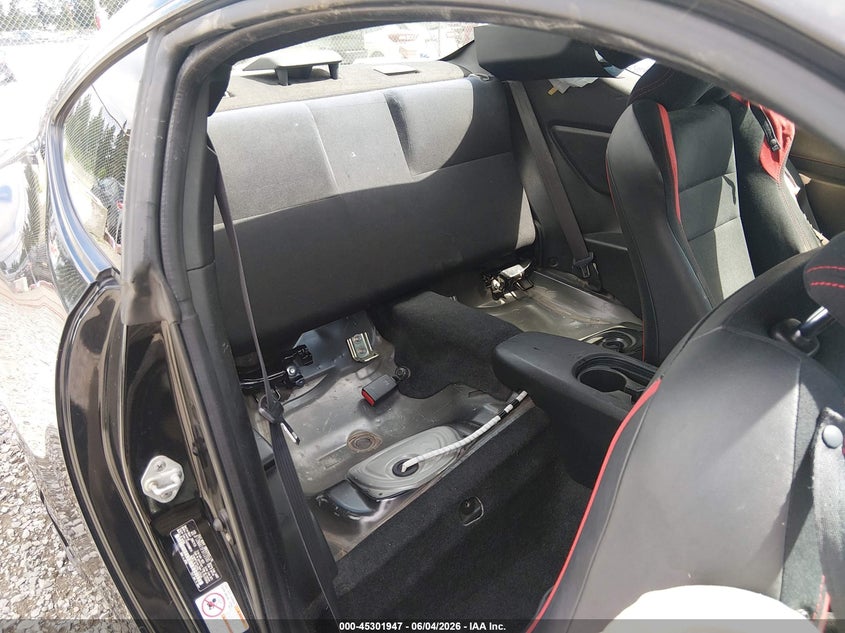 2015 Scion Fr-s VIN JF1ZNAA11F9712100 IAAI salvage auction — LEFT REAR, Salvage Title, sold $1,250 on 2026-08-02 (photo 8)