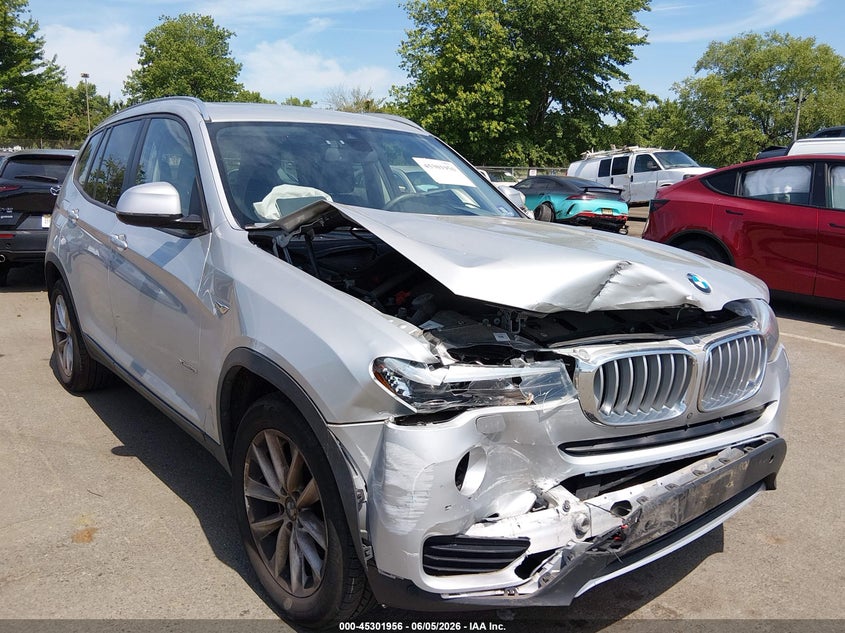 2017 BMW X3 VIN 5UXWX9C51H0T14297 IAAI salvage auction — FRONT END, Salvage Title, sold $2,050 on 2026-07-20 (photo 1)