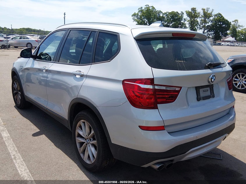 2017 BMW X3 VIN 5UXWX9C51H0T14297 IAAI salvage auction — FRONT END, Salvage Title, sold $2,050 on 2026-07-20 (photo 3)