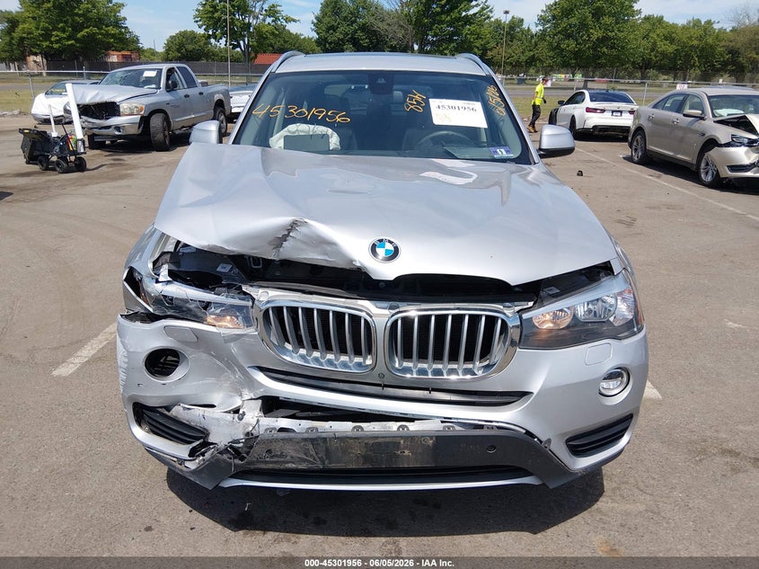 2017 BMW X3 VIN 5UXWX9C51H0T14297 IAAI salvage auction — FRONT END, Salvage Title, sold $2,050 on 2026-07-20 (photo 6)