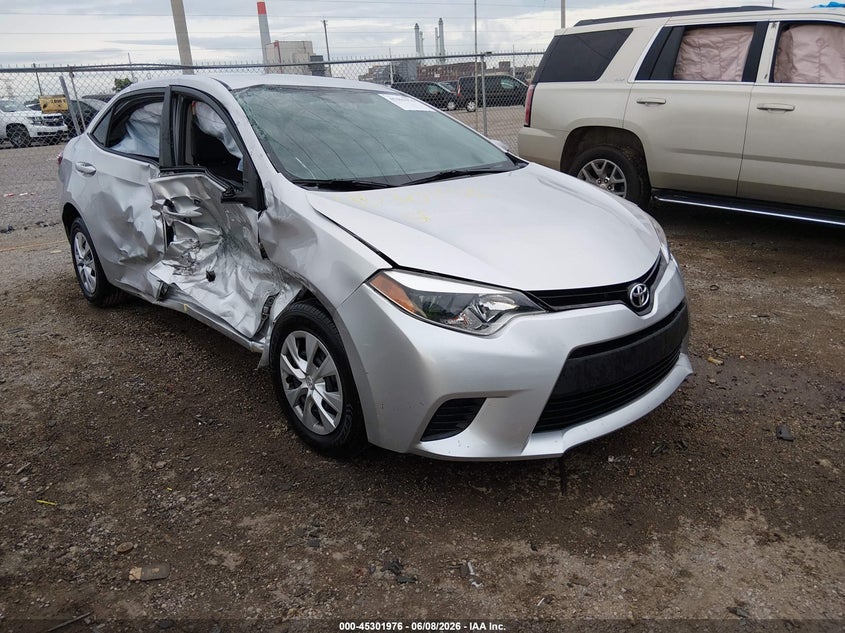 2014 Toyota Corolla VIN 5YFBURHE1EP104186 IAAI salvage auction — RIGHT SIDE, Salvage Title, sold $1,750 on 2026-07-15 (photo 1)