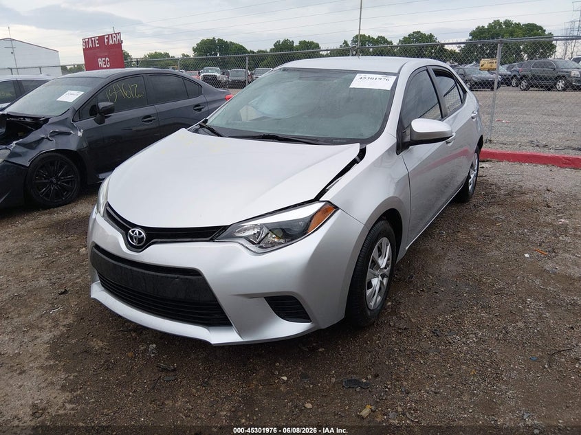 2014 Toyota Corolla VIN 5YFBURHE1EP104186 IAAI salvage auction — RIGHT SIDE, Salvage Title, sold $1,750 on 2026-07-15 (photo 2)