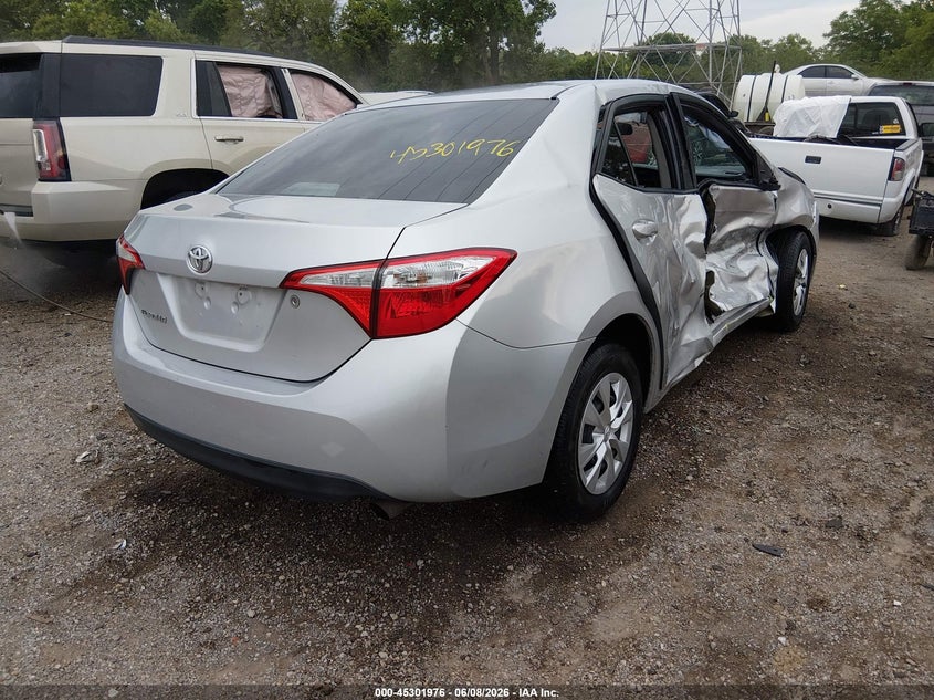 2014 Toyota Corolla VIN 5YFBURHE1EP104186 IAAI salvage auction — RIGHT SIDE, Salvage Title, sold $1,750 on 2026-07-15 (photo 4)