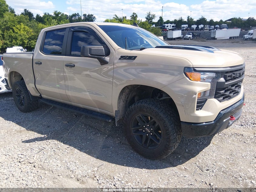 2022 Chevrolet Silverado VIN 3GCUDCET0NG651450 IAAI salvage auction — LEFT SIDE, Salvage (Tennessee), sold $15,500 on 2026-08-01 (photo 1)