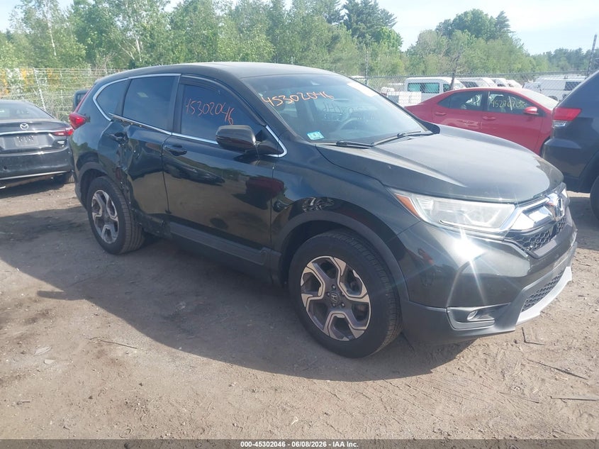 2018 Honda Cr-v VIN 7FARW2H59JE082321 IAAI salvage auction — RIGHT REAR, Salvage Title, sold $6,100 on 2026-07-10 (photo 1)