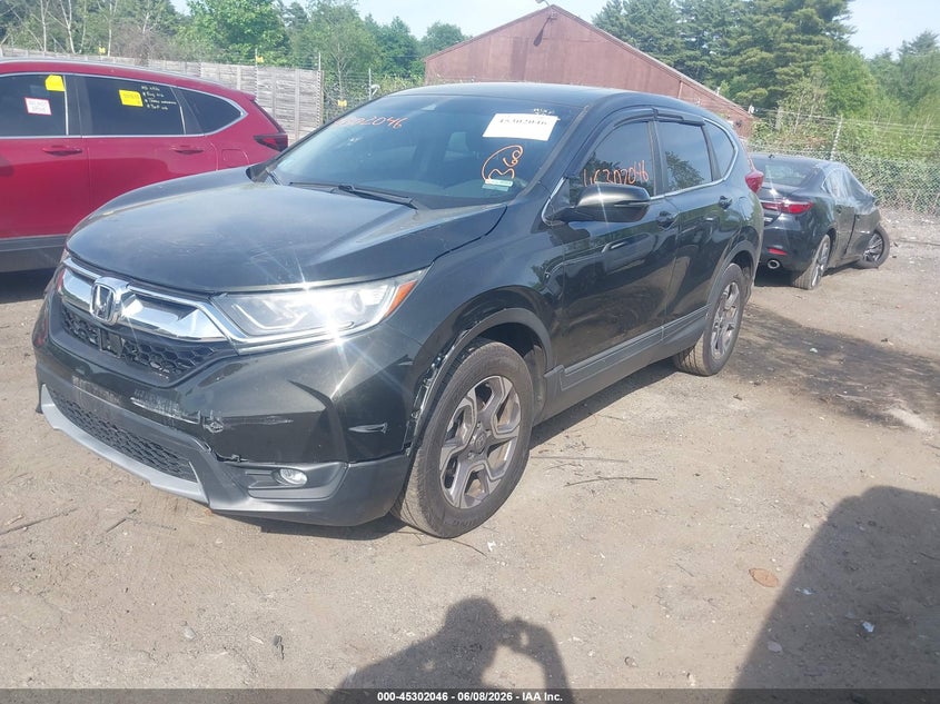 2018 Honda Cr-v VIN 7FARW2H59JE082321 IAAI salvage auction — RIGHT REAR, Salvage Title, sold $6,100 on 2026-07-10 (photo 2)
