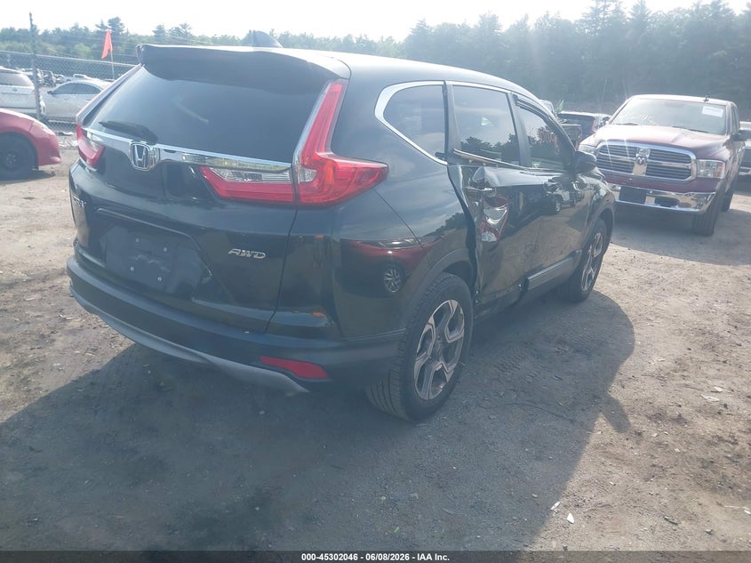 2018 Honda Cr-v VIN 7FARW2H59JE082321 IAAI salvage auction — RIGHT REAR, Salvage Title, sold $6,100 on 2026-07-10 (photo 4)