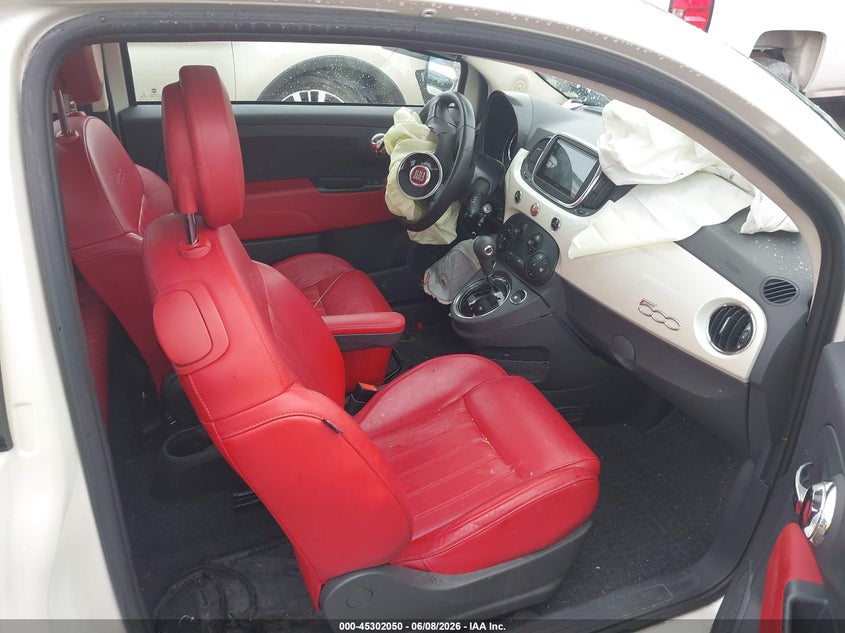 2017 Fiat 500 VIN 3C3CFFCR4HT544013 IAAI salvage auction — FRONT END, Salvage (Iowa), sold $350 on 2026-07-29 (photo 5)