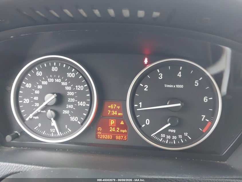 2008 BMW X5 VIN 5UXFE43538L034243 IAAI salvage auction — FRONT END, Salvage (California), sold $825 on 2026-07-09 (photo 7)