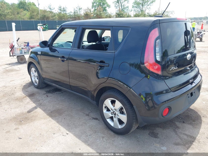 2019 Kia Soul VIN KNDJN2A2XK7917541 IAAI salvage auction — LEFT SIDE, Salvage Title, sold $75 on 2026-07-28 (photo 3)