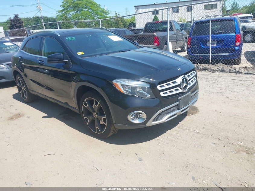 2018 Mercedes-benz Gla-klasse VIN WDCTG4GB8JJ468877 IAAI salvage auction — LEFT SIDE, Salvage (Rhode Island), sold $5,800 on 2026-07-28 (photo 1)