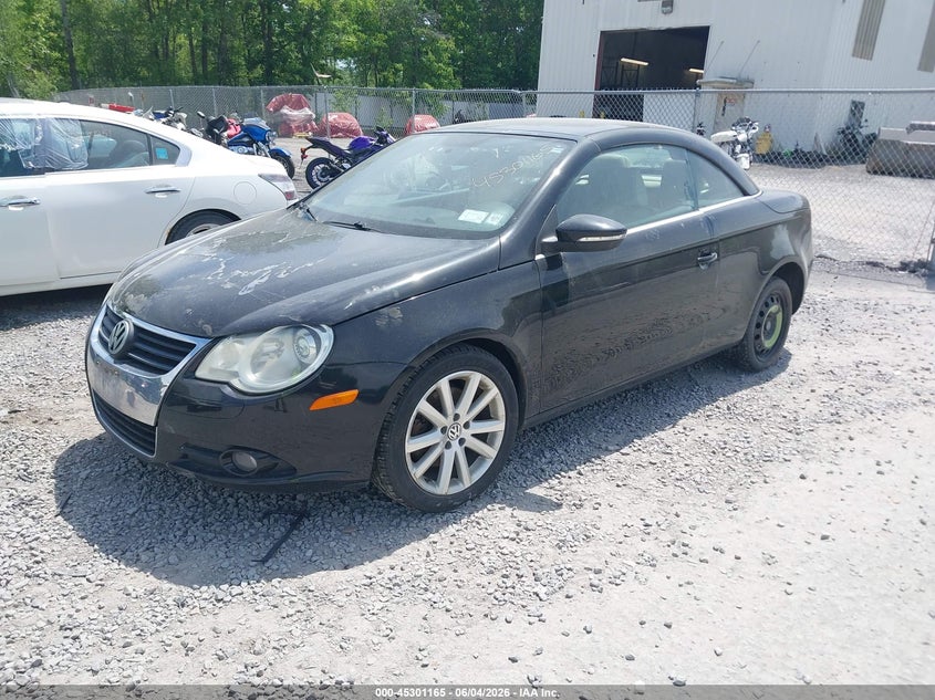 2010 Volkswagen Eos VIN WVWBA7AH2AV011427 IAAI salvage auction — NORMAL WEAR, Clear (New York), sold $325 on 2026-07-14 (photo 2)