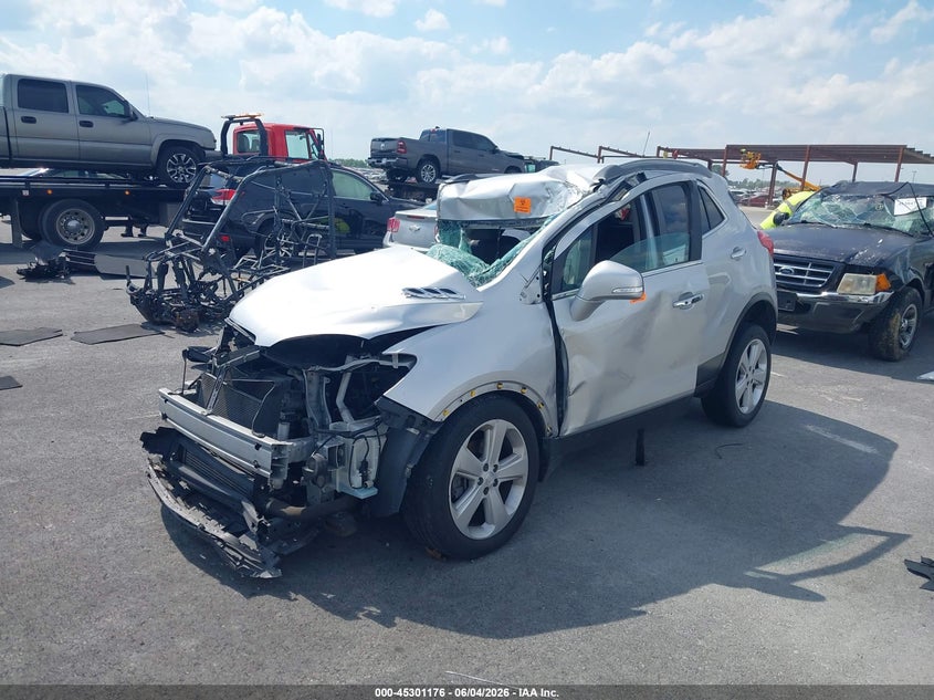 2015 Buick Encore VIN KL4CJESB5FB271925 IAAI salvage auction — FRONT END, Salvage (Illinois), sold $25 on 2026-07-28 (photo 2)
