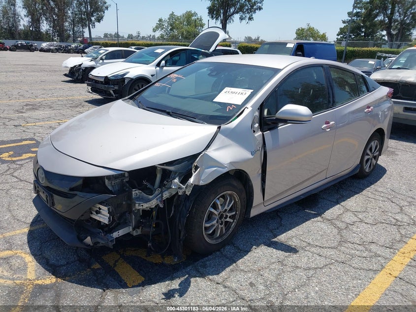2017 Toyota Prius VIN JTDKARFP6H3003171 IAAI salvage auction — LEFT FRONT, Salvage (California), sold $4,950 on 2026-07-28 (photo 2)