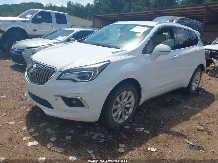 2018 Buick Envision VIN LRBFX1SA5JD026541 IAAI salvage auction — REAR END, Salvage Title, sold $1,650 on 2026-07-22 (photo 2)