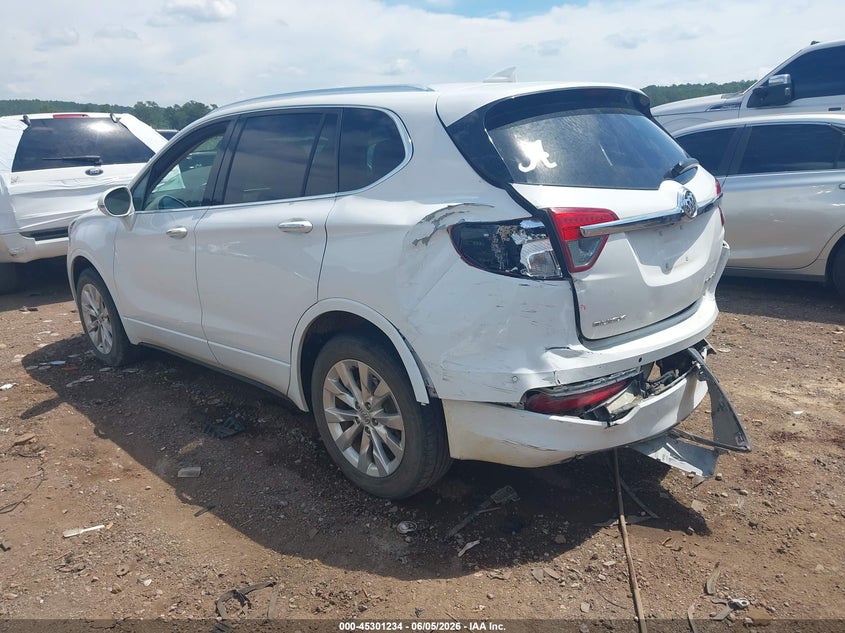 2018 Buick Envision VIN LRBFX1SA5JD026541 IAAI salvage auction — REAR END, Salvage Title, sold $1,650 on 2026-07-22 (photo 3)