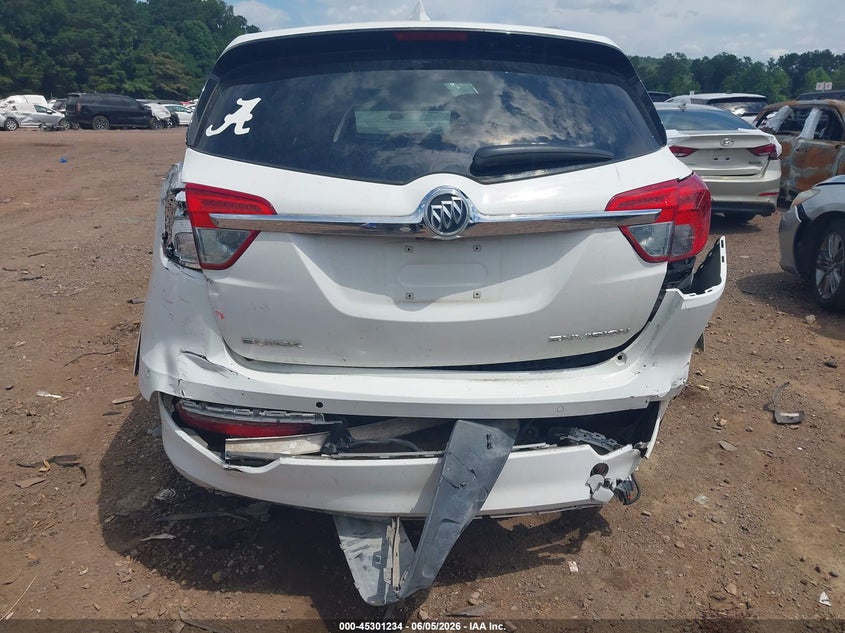2018 Buick Envision VIN LRBFX1SA5JD026541 IAAI salvage auction — REAR END, Salvage Title, sold $1,650 on 2026-07-22 (photo 6)