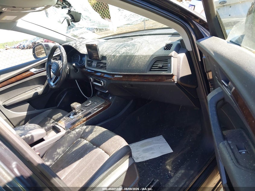 2019 Audi Q5 VIN WA1ANAFY3K2026246 IAAI salvage auction — FRONT END, Salvage Title, sold $6,850 on 2026-07-21 (photo 5)