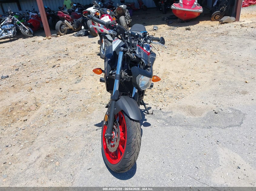 2020 Yamaha Mt VIN JYARM27E3LA005972 IAAI salvage auction — FRONT END, Salvage Title, sold $2,700 on 2026-07-15 (photo 5)