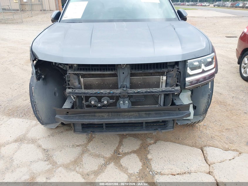 2019 Volkswagen Atlas VIN 1V2WR2CA2KC605136 IAAI salvage auction — FRONT END, Salvage (North Carolina), sold $3,975 on 2026-07-27 (photo 6)