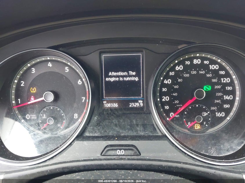 2019 Volkswagen Atlas VIN 1V2WR2CA2KC605136 IAAI salvage auction — FRONT END, Salvage (North Carolina), sold $3,550 on 2026-07-26 (photo 7)