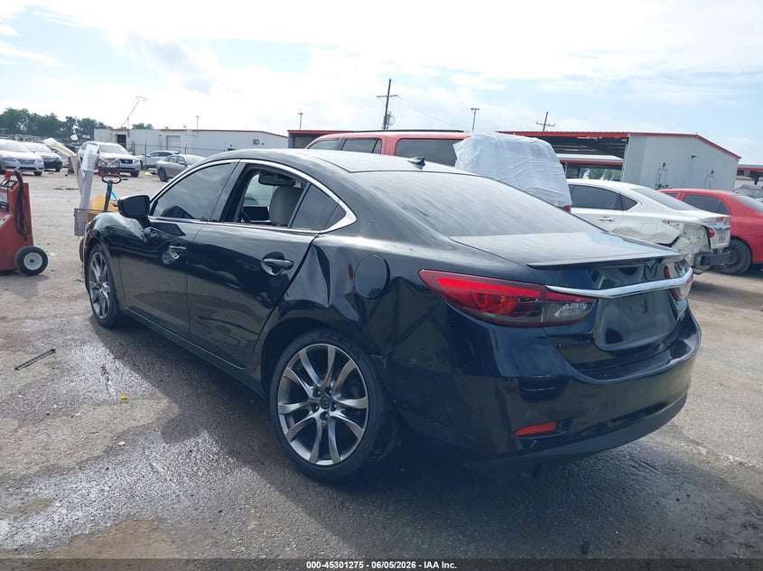 2017 Mazda 6 VIN JM1GL1W55H1144261 IAAI salvage auction — LEFT SIDE, Salvage (Louisiana), sold $2,700 on 2026-07-28 (photo 3)