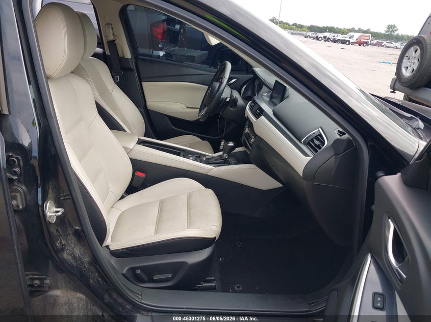 2017 Mazda 6 VIN JM1GL1W55H1144261 IAAI salvage auction — LEFT SIDE, Salvage (Louisiana), sold $2,700 on 2026-07-28 (photo 5)