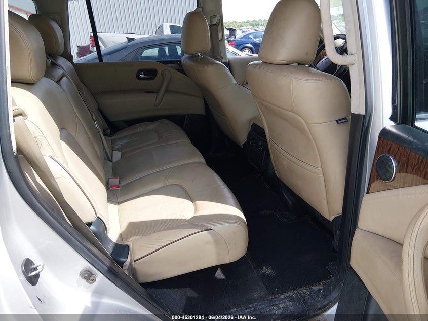 2017 Nissan Armada VIN JN8AY2NC2H9508204 IAAI salvage auction — FRONT END, Salvage Title, sold $3,800 on 2026-07-07 (photo 8)