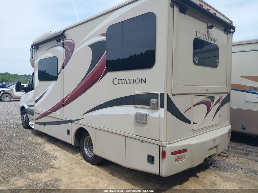 2015 Mercedes-benz Sprinter VIN WDAPF4CC0F9601619 IAAI salvage auction — EXTERIOR BURN, Clear (Tennessee), sold $11,100 on 2026-07-08 (photo 3)
