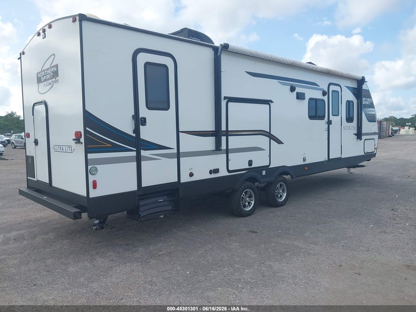 2023 Forest river Northern spirit travel trailer VIN 5ZT2SBVB3PS044841 IAAI salvage auction — BIOHAZARD/CHEMICAL, Rebuildable (Florida), sold $9,000 on 2026-07-14 (photo 4)