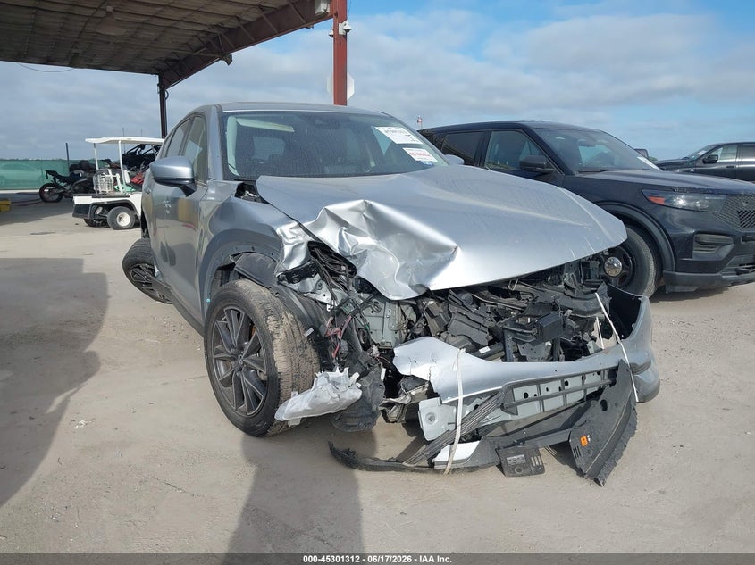 2018 Mazda Cx-5 VIN JM3KFACM0J0346599 IAAI salvage auction — FRONT END, Wait Title, sold $1,800 on 2026-08-24 (photo 6)