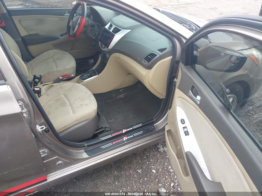 2013 Hyundai Accent VIN KMHCT4AE1DU349491 IAAI salvage auction — LEFT SIDE, Salvage Title, sold $625 on 2026-07-24 (photo 5)