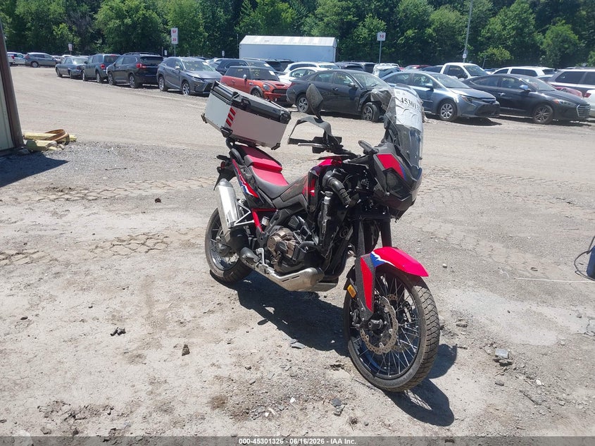 2024 Honda Crf VIN JH2SD1558RK000067 IAAI salvage auction — LEFT SIDE, Salvage - Greater Than 75% (Maryland), sold $5,600 on 2026-07-28 (photo 1)